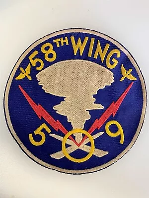 American WW2 U.S.A.F. 509th C.G. 58th Wing ENOLA GAY Nuclear Bomber Cloth Patch • £9.95