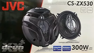 NEW JVC CS-ZX530  5-1/4  Component Car Audio Speakers (PAIR) 5.25  • $59.90