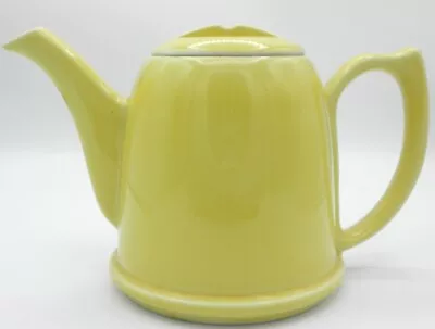 1950s HALL Teapot Yellow Ceramic High Quality Vintage Made In USA • $20.90