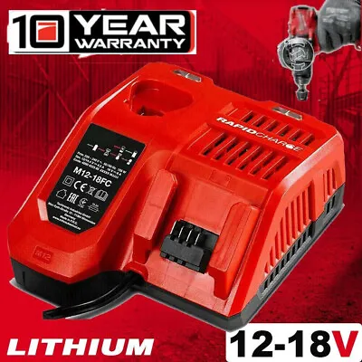 Rapid Charger 48-59-1812 For Milwaukee M12 M-18 12-18V 48-11-1860 Li-ion Battery • $21.92