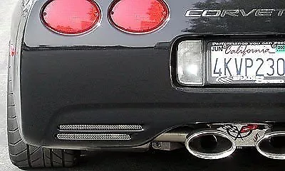 C5 & Z06 Corvette Rear Bumper Screen 2 Piece Set : 1997–2004 • $49.95