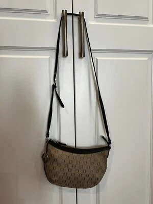 $20 • Buy OROTON Monogram Canvas Satchel Crossbody  Handbag