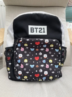 £9.99 • Buy BT21 BTS Spacious Comfy Padded Straps Rucksack Backpack K-Pop School Bag Kawaii
