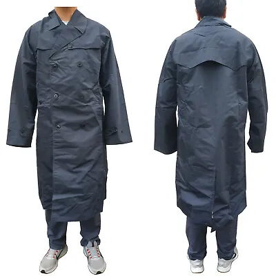 New Mens Waterproof Rainmac Italian Army Military Coat Jacket Rain Coat Overcoat • £39.95