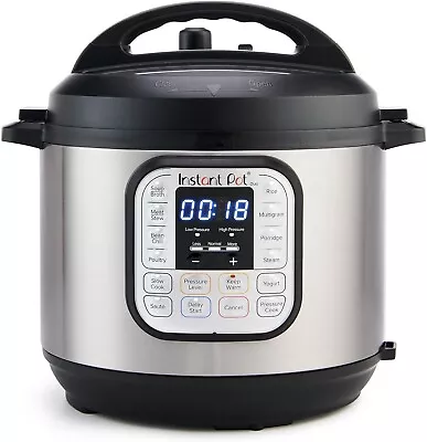 Instant Pot Duo6 Quart 7-in-1 One-Touch Multi-Use Programmable Pressure • $64.99