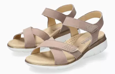 Mephisto Kristina Light Taupe Strappy Comfort Sandal Women's Sizes EU 35-40 NEW! • $109.95