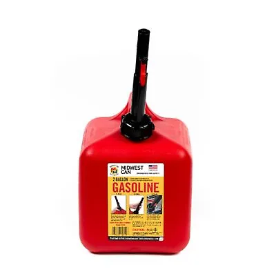 Midwest Can Gasoline Can With Flame Shield Safety System 2 Gallon • $25.35