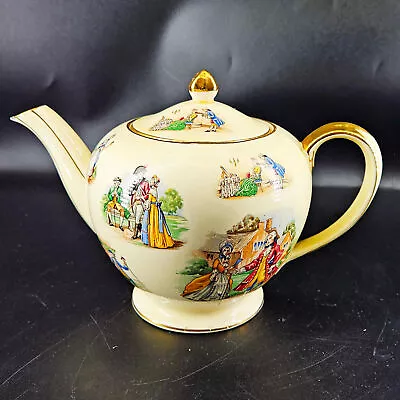 Vintage 1954 Royal Winton Grimwades Gainsborough Teapot Rare • $46