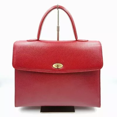 Vintage Coach 4414 Red Madison Copley Kelly Leather Made In Italy • $199.99