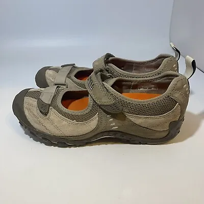 Women's Merrell Chameleon Arc Mary Jane Tan Leather Trail Shoes Size 9.5 • $29.99