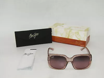 Maui Jim Two Step Polarized Gradient Sunglasses Transp Pink/Rose MJ863 • $94.98
