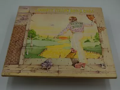 Elton John Goodbye Yellow Brick Road 2LP Tri-Fold 1973 MCA Records MCA2-10003 • $21.66