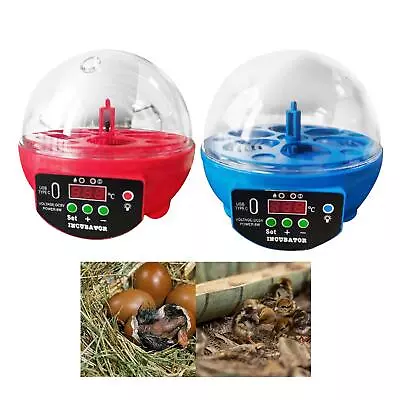 £35.59 • Buy 6 Eggs Incubator Automatic Egg Turner With Light Poultry Hatcher For Chicken