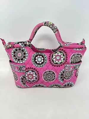 Vera Bradley Purse   Cupcakes Pink  Gabby Bag Clutch (Pink Blue Green White) • $19.99