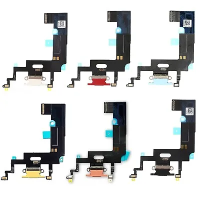 For IPhone XR Charging Port  Dock Connector Replacement Microphone Flex Cable • £3.99