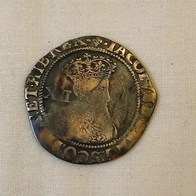 £125 • Buy King James 1st Silver Hammered Shilling I Coin