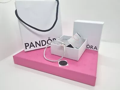 Genuine Pandora  Bracelet 21 Cm S925 ALE  (New In Box And Bag).  • £35