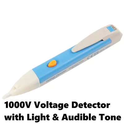 Voltage/Live AC Detector Tester Pen & Torch Uk Non Contact Indicator Cable/Wire • £5.95