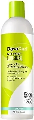 Deva Curl No-poo Original Zero Lather Conditioning Cleanser 355 Ml UK SELLer • $42.08