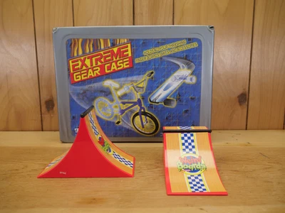 $70 • Buy Vintage Tech Deck Case, Ramp, Bike, Scooter Lot