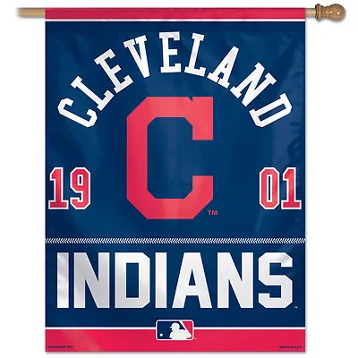 Cleveland Indians Vertical Flag 27  X 37  • $19.99