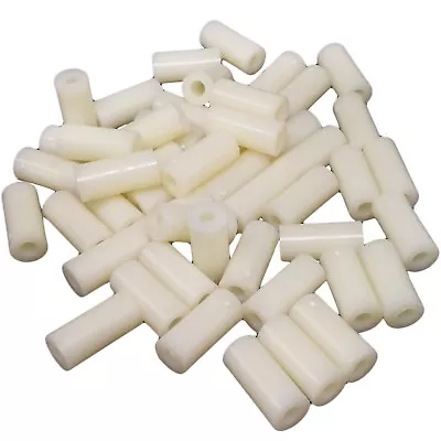  50x Nylon Round Column Standoff Spacer Washer 3 X 7 X 15mm For M3 Screw • £2.53