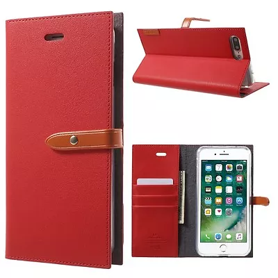IPhone 7 +/ 8 + Genuine Mercury Romance Diary Stand Wallet Card Slot Case + SP • $13.95