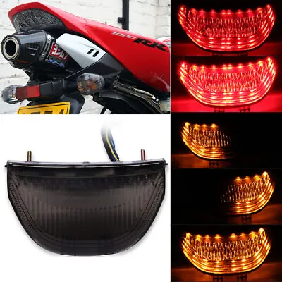 Smoke LED Tail Light Integrated Turn Signals For Honda CBR 600 RR 2003-2006 12V • $25.97