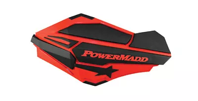 1989-2000 Yamaha Warrior 350 Sentinel Handguards Red/blacK-Polaris Powermadd 34 • $57.27