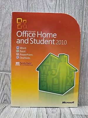 UNTESTED CODE Microsoft Office Home & Student 2010 Windows DVD With Product Key • $16.99