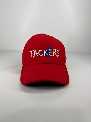 Tackers Australian Sailing Zhik Cap Hat Adjustable One Size Fits Most Red • £12.49