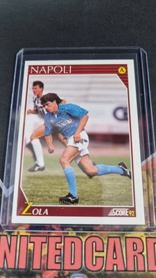 £9 • Buy Score 92 Italian Football Cards Gianfranco Zola Napoli