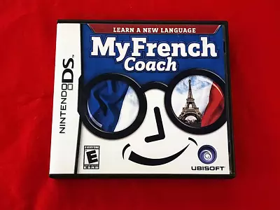 My French Coach CiB Nintendo DS 2007 Game Box Manual Authentic Tested • $15