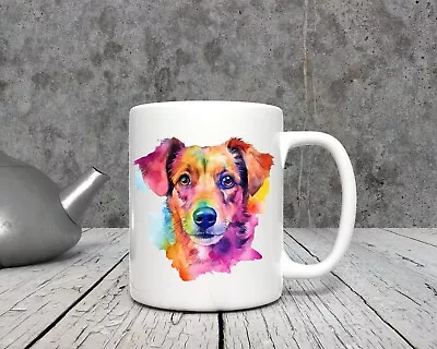 JACK RUSSELL TERRIER Coffee Mug 11oz Multi-coloured • £11.95