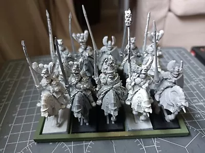 10x Warhammer Old World Empire Knights Panther With Grand Master And Standard • £150