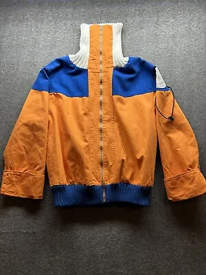 Vintage Official Naruto Uzamaki Shippuden Full Zip Jacket Orange Cosplay Adult L • $483.12