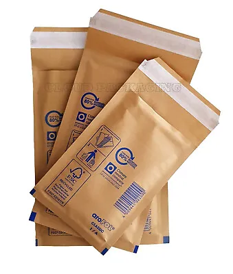 Arofol Genuine Gold Bubble Padded Envelopes Mailers Bags *all Sizes / Qty's* • £8.89