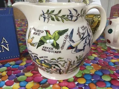 Emma Bridgewater Garden Birds 1.5pt Jug New Discont Best 1st • $82.11