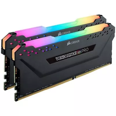 Corsair Vengeance RGB PRO 32GB (2x16GB) DDR4 3000MHz C16 Desktop Gaming Memory • $234.90