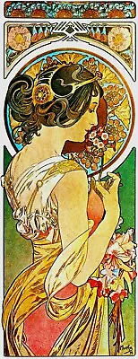  Primrose 1899 Alphonse Mucha Art Nouveau Poster House Decor Shops • $16.95