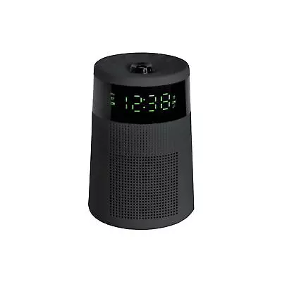 Sleek Projector Alarm Clock Radio Time Projection Onto Ceiling Modern Bedside • $43.70