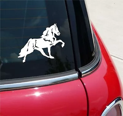 Tennessee Walking Horse Horses Graphic Decal Sticker Art Car Wall Decor • $3.48