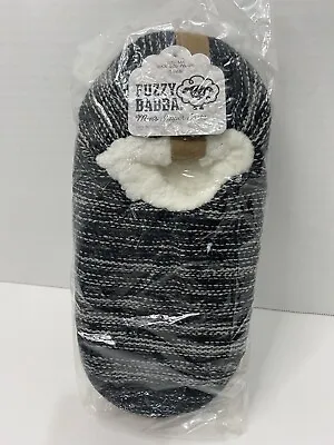 New Fuzzy Babba Men's Slipper Socks Size M/L(Shoe Size 7.5/9.5) • $9.99