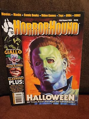 HorrorHound #12 Halloween Michael Myers Cover Rare HTF 2008 High Grade NM • $55