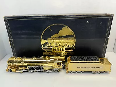 MTH 20-3040-1 Gold Millennium NYC J-1e Hudson Steam Locomotive #2000 LNIB • $995