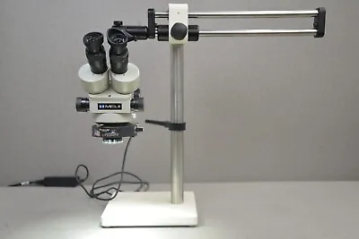 MEIJI TECHNO EMZ-5 Stereo Microscope On Diagnostic Instruments SMS6B W/MicroLite • $995
