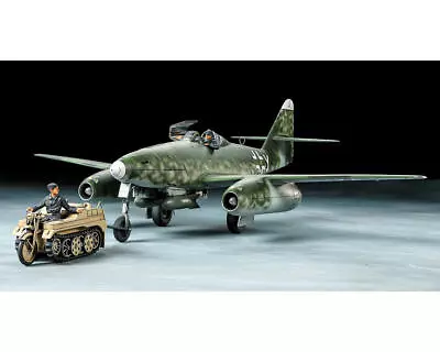 Tamiya Messerschmitt Me262 A-2a 1/48 Model Airplane Kit W/Kettenkraftrad • $35.49