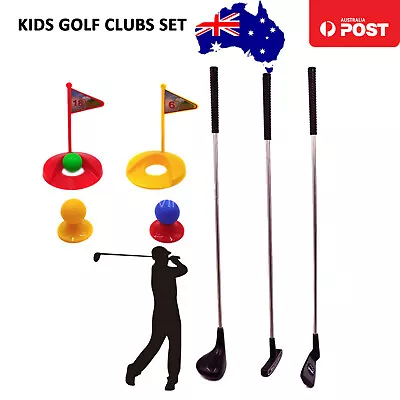 $21.58 • Buy Kids Golf Club Set Mini Golf Practice Children Play Game Educational Outdoor Toy