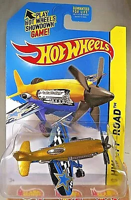 2015 Hot Wheels #92 HW Off-Road-Sky Show MAD PROPZ Gold/Blue Variant W/Gold MWSp • $8.50