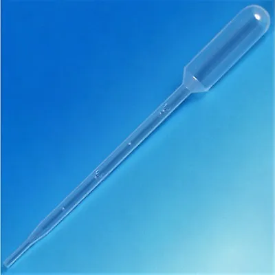 50 Transfer Pipettes 5ml Graduated Lab Dropper Model Paint Dye Globe Scientific • $8.48